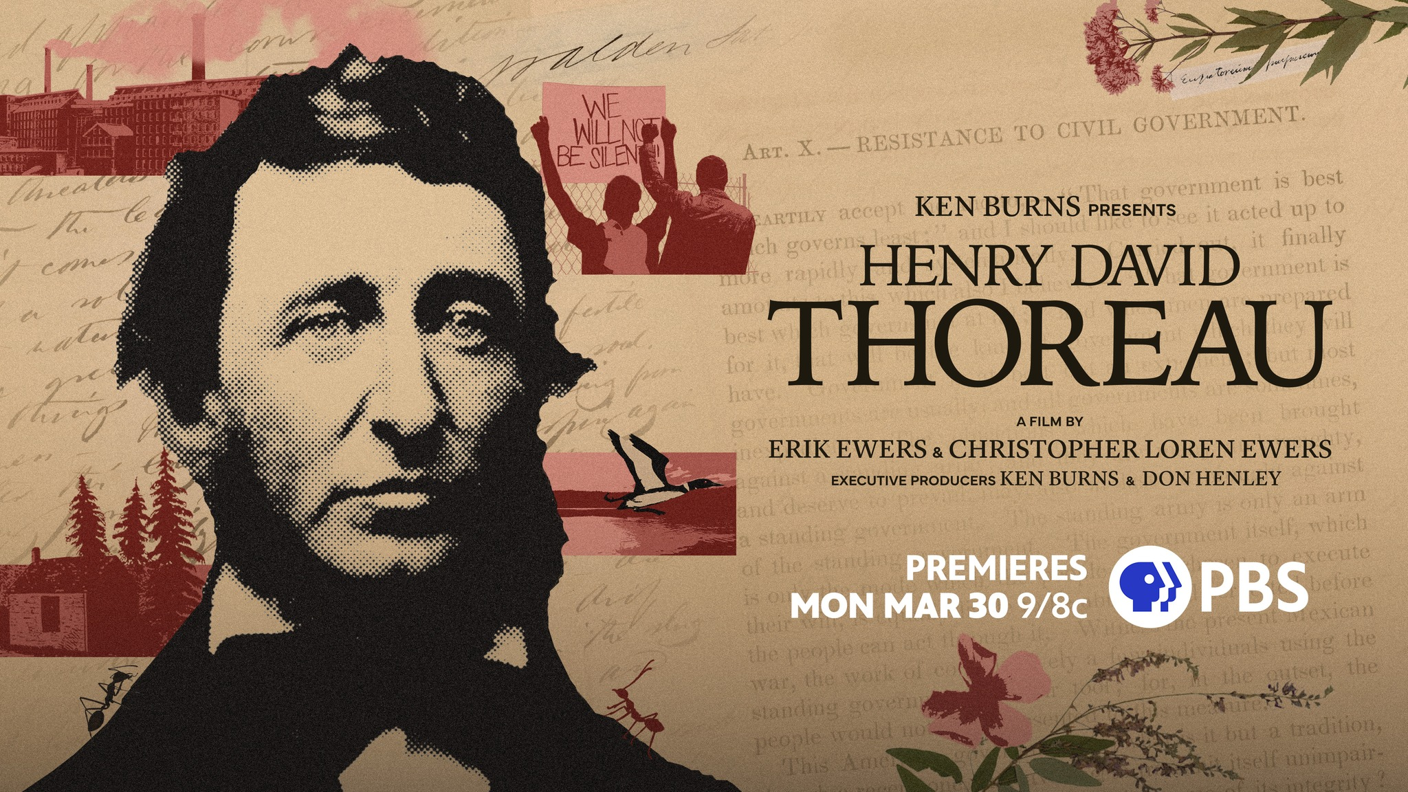 Ken Burns’ Documentary on Henry David Thoreau to Air March 30-31 on PBS