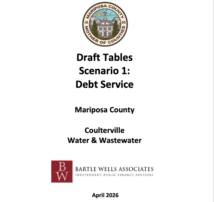 Meeting Canceled Saturday April 25 on Proposed Mariposa County Water and Sewer Rate Hikes