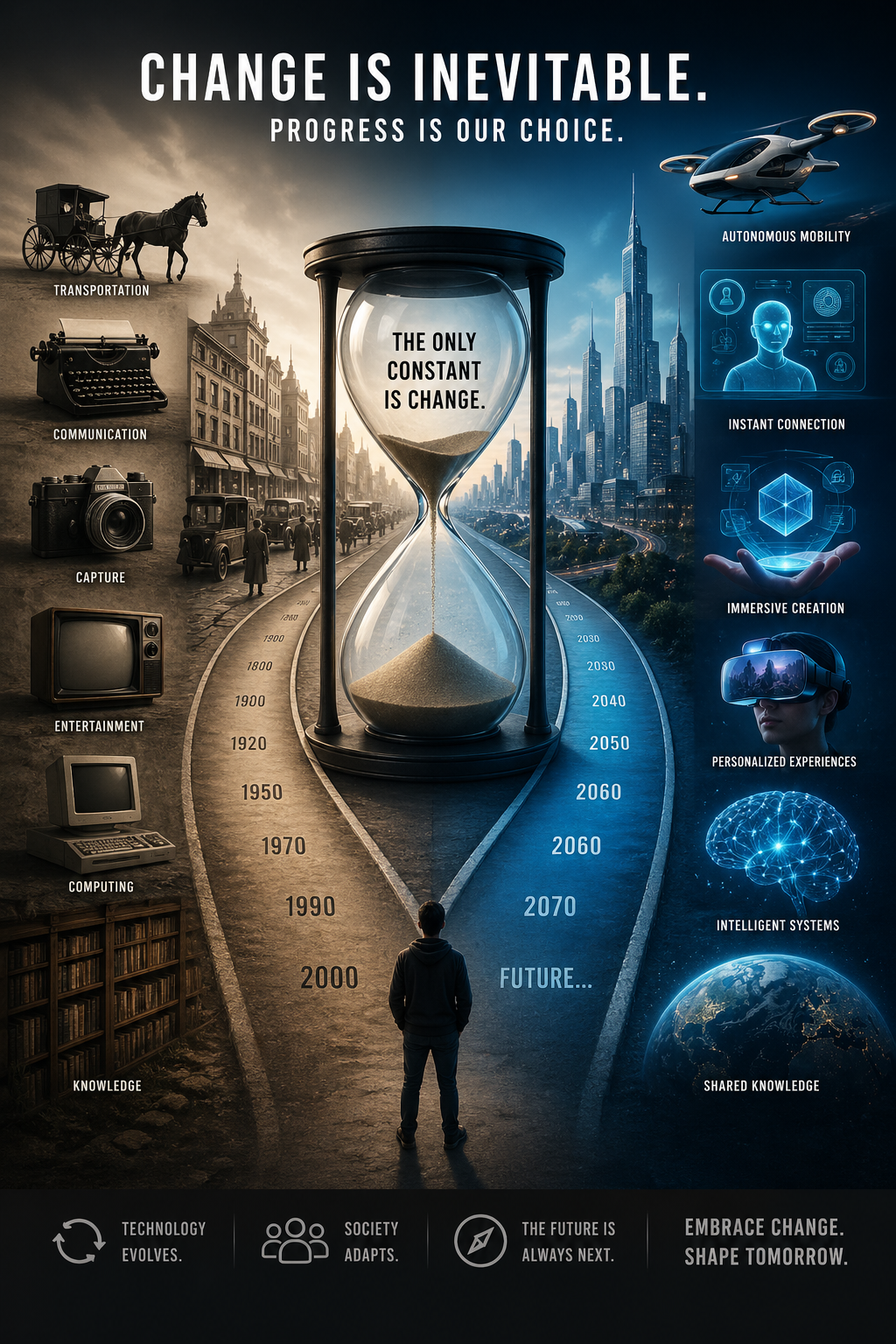 An Update on the Inevitability of Change in Society