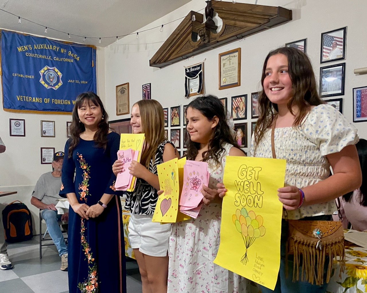 Native Americans and Vietnamese Delegation Honored as Special Guests at the Coulterville California VFW on Memorial Weekend